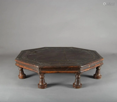 A 19th century Indian Bajot table