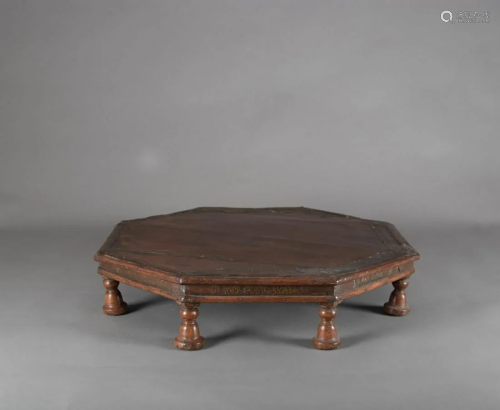 A 19th century Indian Bajot table
