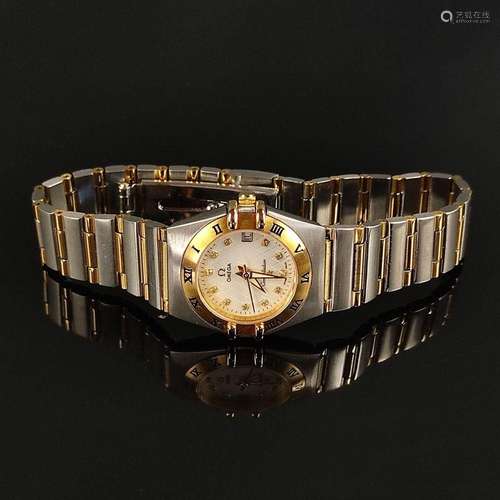 Wristwatch, ladies, Omega, Constellation, caliber 2520, quar...