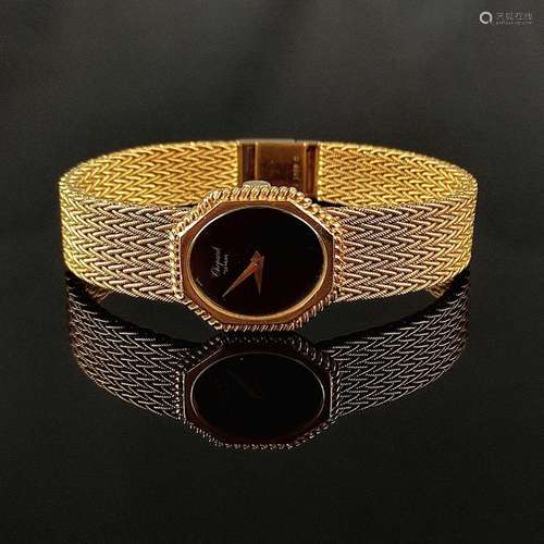 Chopard Geneve wristwatch, 750/18K yellow gold, 54.2g, manua...