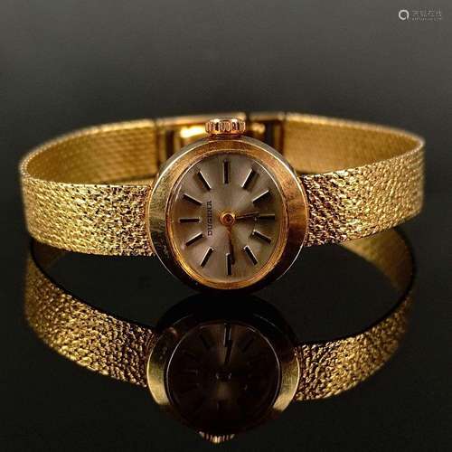 Wrist watch, Dugena, 585/14K yellow gold, 18,97g, manual win...