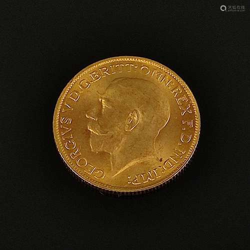 South Africa Pretoria, 1 Sovereign, George V., 1925, mint le...