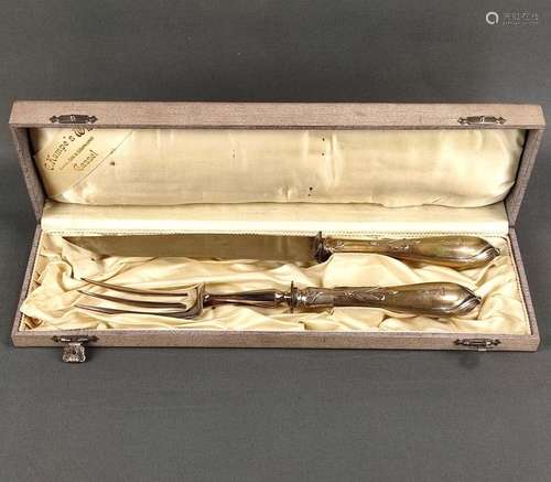 Presentation cutlery, silver 800, Koch and Bergfeld, Germany...