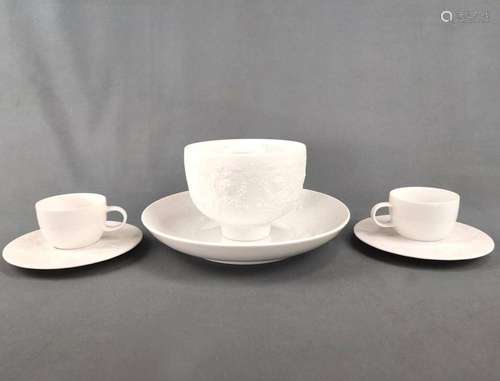 Mocca cups and accessories, Rosenthal Magic Flute, design Bj...