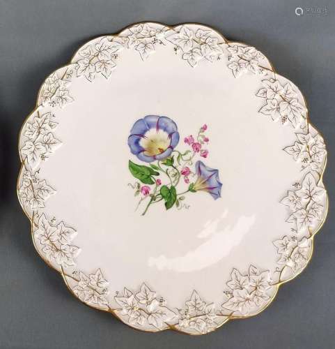 A large plate, Meissen sword mark, 1924-1934, 1st choice, th...