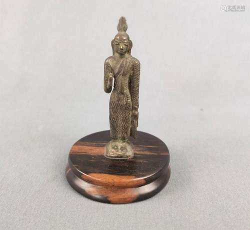 Small Buddha figure, probably Ceylon, probably 17th century,...