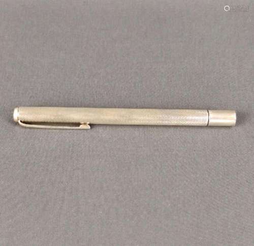 Thermometer in pen shape, silver 925, marked JF, length 11,5...