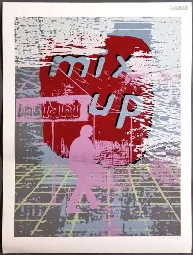 Estermann, Lorenz (1968 Linz) "mix up", silkscreen...