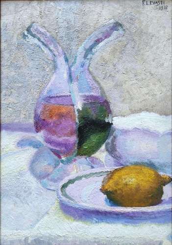 Levasti, Fillide (1883-1966 Florence) "Still Life"...