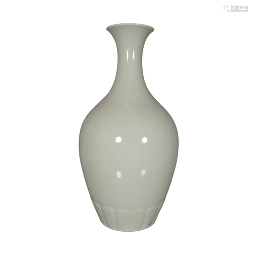 A Delicate Sky-Green Glazed Vase