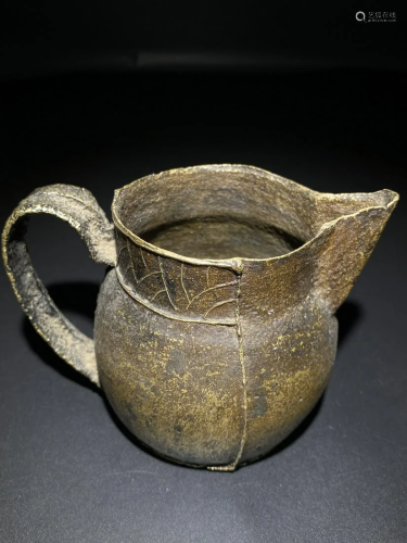 A Rare Bronze Water Pot