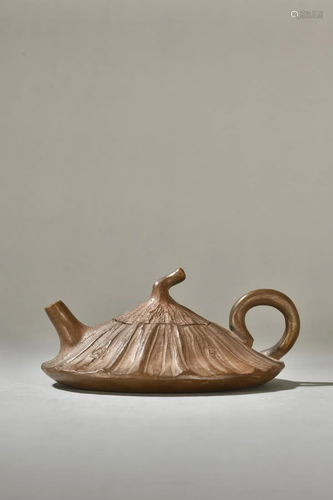 A Fine Zisha Teapot