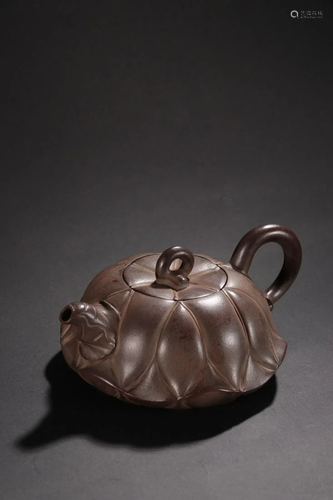 A Fine Zisha Teapot