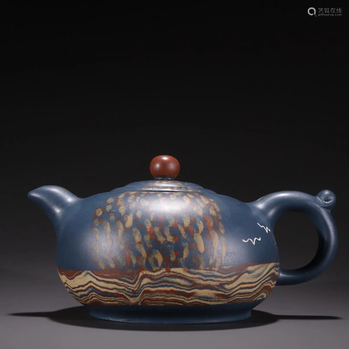 A Rare Zisha Teapot