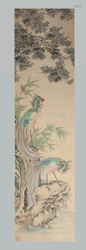 Chinese painting, possibly 19th c.