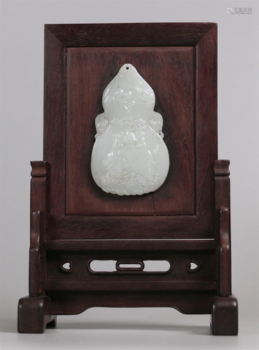 Chinese white jade carving, possibly Republican period