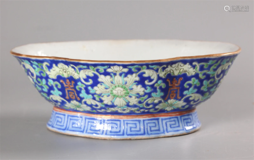 Chinese porcelain bowl, possibly 19th c.