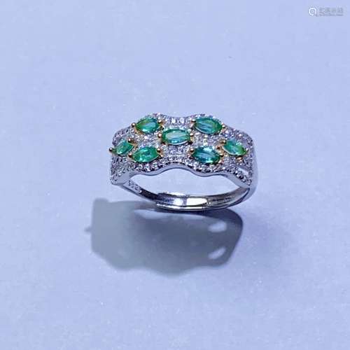 Colombian Emerald Ring