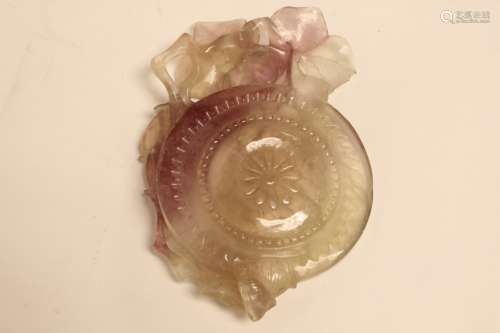 Chinese Amethyst Carving