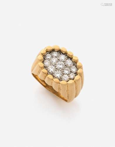 VAN CLEEF & ARPELS Bague "Tartelette"