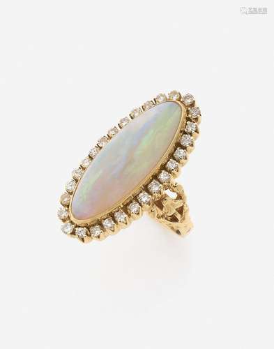 Bague marquise