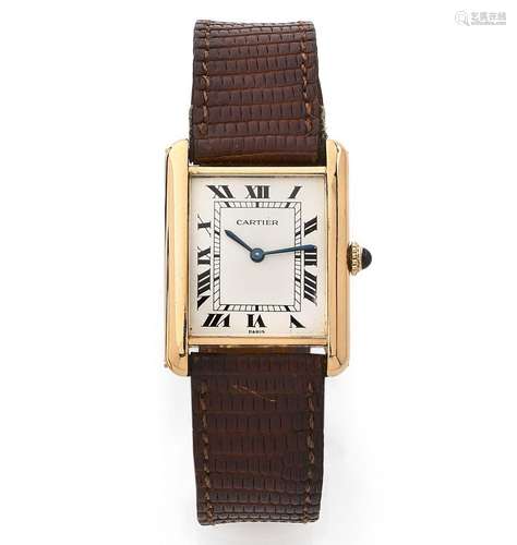 CARTIER Tank, n° 780866732 Vers 1980