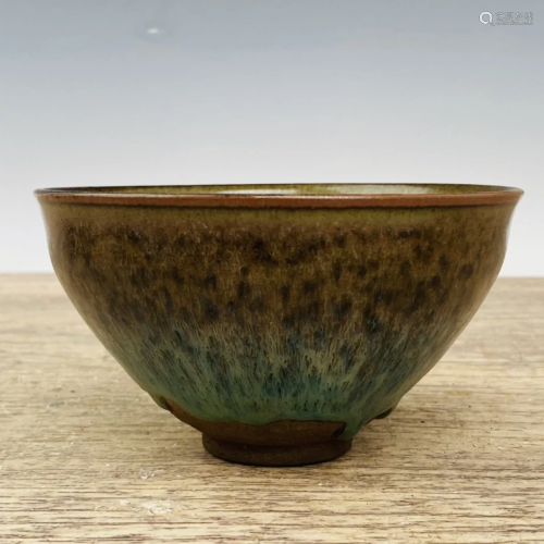 Chinese Song Dynasty Variable Jian Kiln Porcelain Teabowl