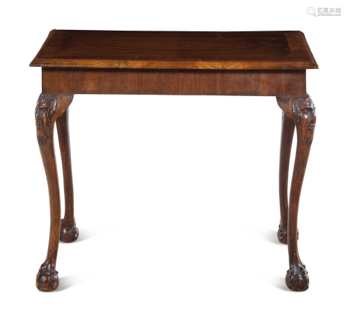 A George III Style Mahogany Table