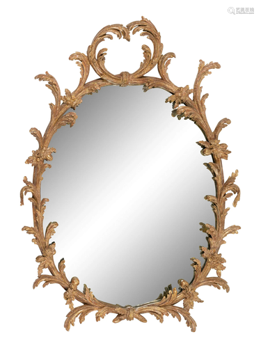 A George III Giltwood Mirror