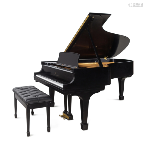 A Steinway and Sons Model B Grand Piano