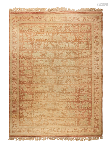 A Pictorial Wool Rug