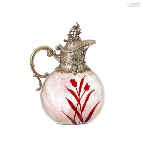 BOHEMIA, c.1900 - Small Art Nouveau pitcher