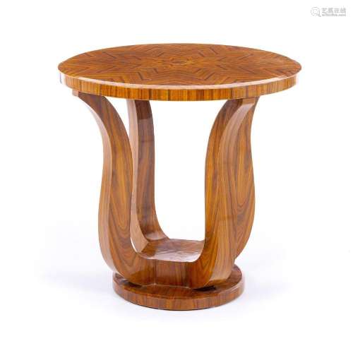 Style of JULES LELEU - Art Deco ocasional table.