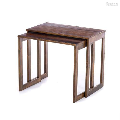 DENMARK WORK, c.1970 - Two nesting tables