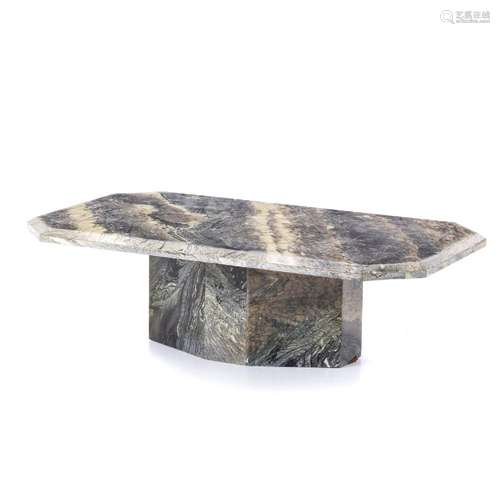 ITALIAN WORK c.1970 - Marble coffee table