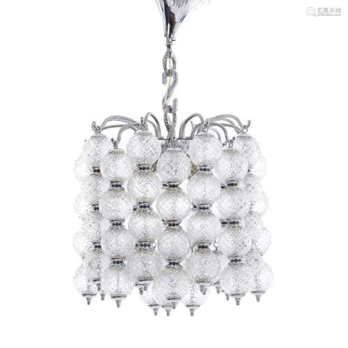 MAZZEGA (Atrib.) - Murano sphere chandelier