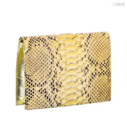 ANDREA PFISTER - Snake skin bag