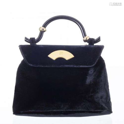 KARL LAGERFELD - Velvet bag