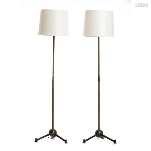 JACQUES GRANGE (b.1944) - Pair of floor lamps