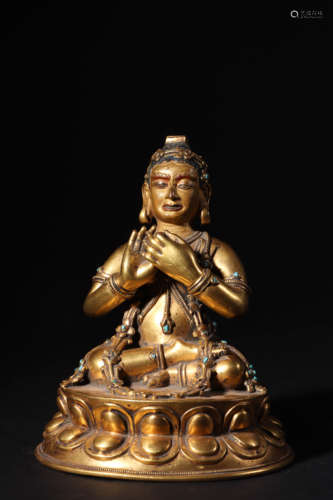 Gilt-Bronze Figure of Buddha