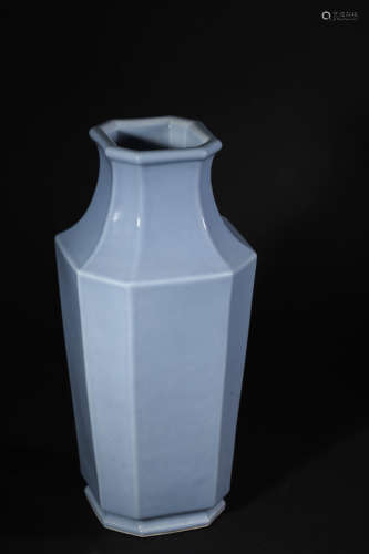 Clair-De-Lune Octagonal Vase