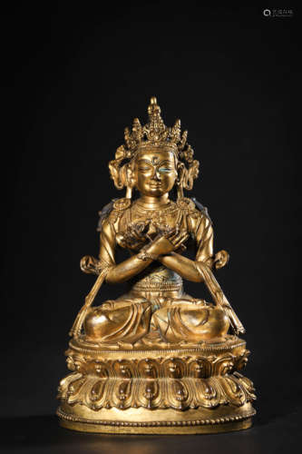 Gilt-Bronze Figure of Vajradhara