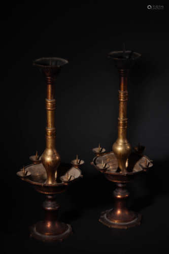 Pair of Two Candlesticks