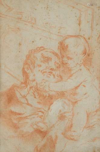 Follower of Guido Reni, <br />
<br />
Italian 1575-1642- <br...