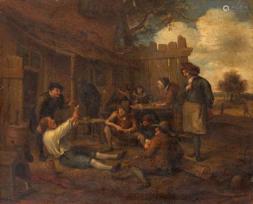 Manner of Jan Steen, <br />
<br />
early 19th century- <br /...