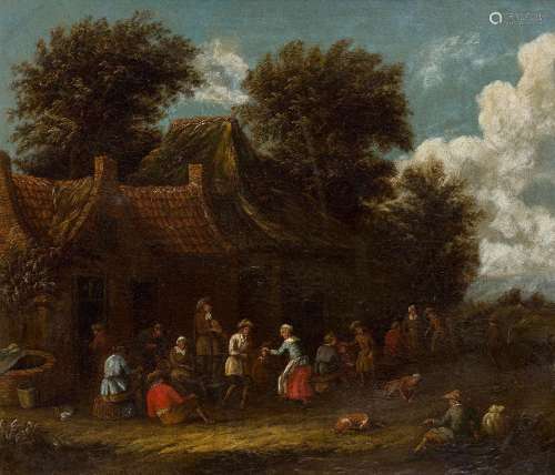 Manner of David Teniers the Younger, <br />
early-mid 19th c...