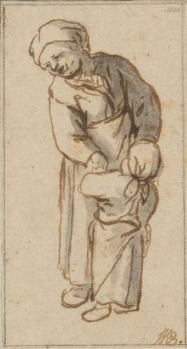 Adriaen Jansz. van Ostade, <br />
<br />
Dutch 1610-1685- <b...