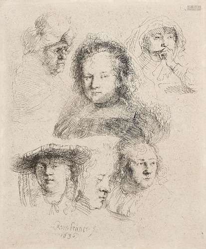 Rembrandt Harmensz. van Rijn, <br />
Dutch 1606-1669- <br />...