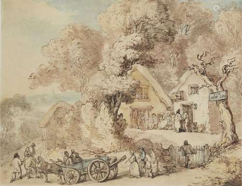 Thomas Rowlandson, <br />
<br />
British 1756-1827- <br />
<...