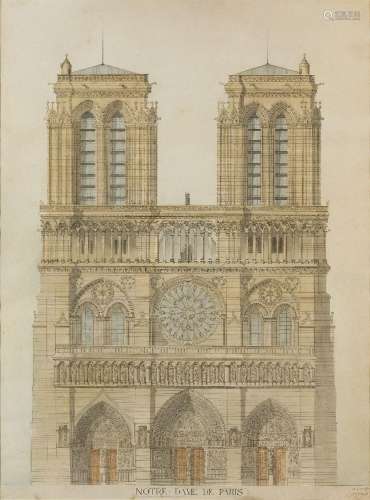 Maillard, <br />
French, mid-late 19th century- <br />
Notre...